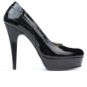 Scarpe eleganti donna 1201 vernice nera