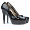 Scarpe eleganti donna 1201 vernice nera