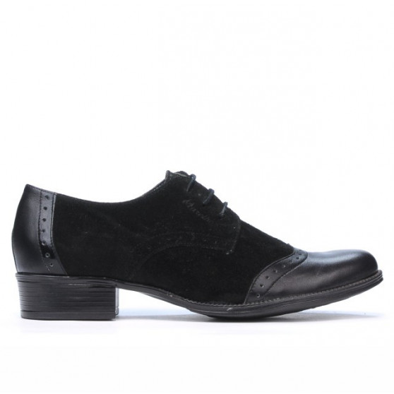 Scarpe casual donna 691 nero combinato