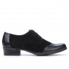Scarpe casual donna 691 nero combinato