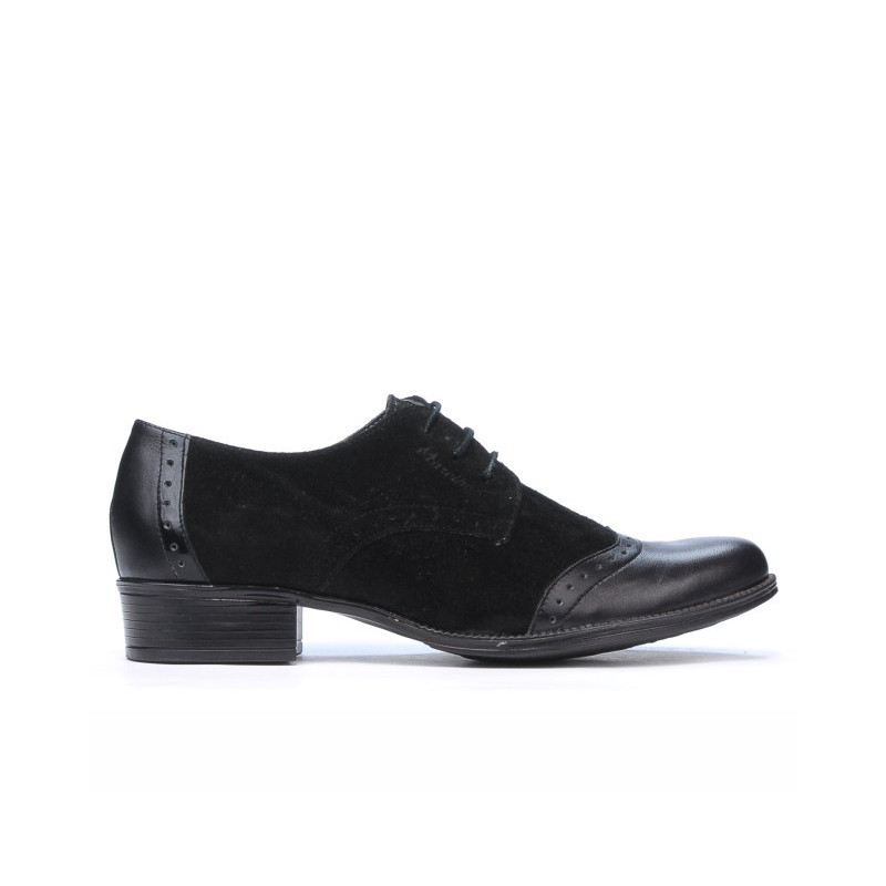 Scarpe casual donna 691 nero combinato