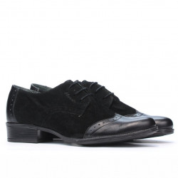 Scarpe casual donna 691 nero combinato