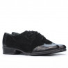 Scarpe casual donna 691 nero combinato