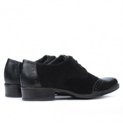 Scarpe casual donna 691 nero combinato