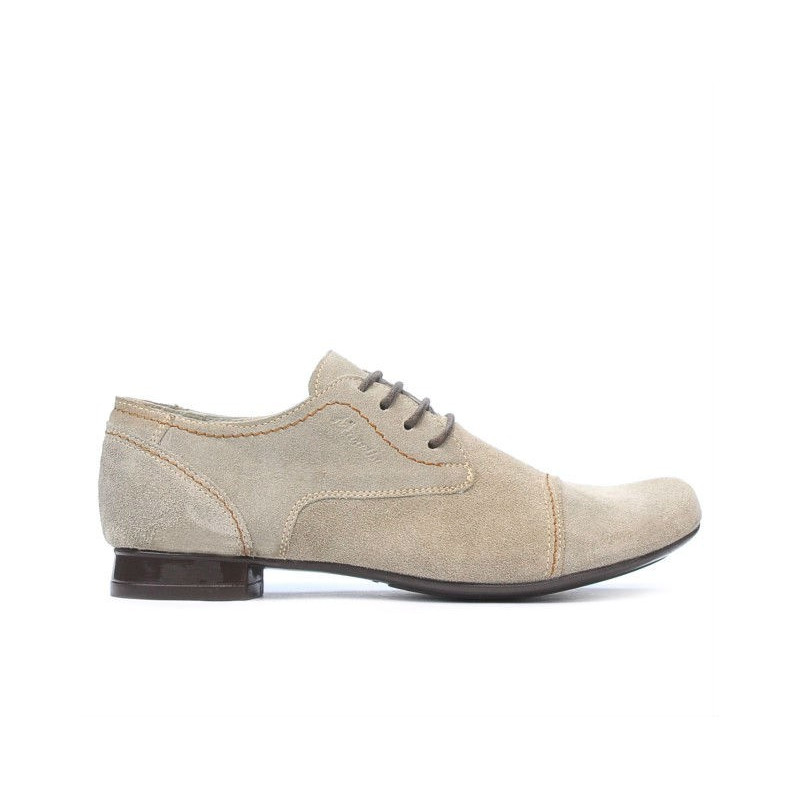 Scarpe casual donna 180 sabbia velluto
