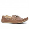Mocassini uomo 778 cappuccino traforato