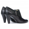Scarpe eleganti donna 1089 nero combinato
