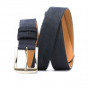 Cintura uomo / donna 01b bufalo indigo