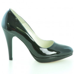 Scarpe eleganti donna 1233 vernice nera