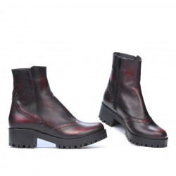 Stivaletti donna 3314 a rosso