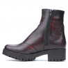 Stivaletti donna 3314 a rosso