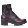 Stivaletti donna 3314 a rosso