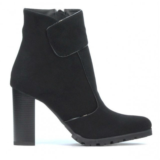 Stivaletti donna 1168 nero antilope