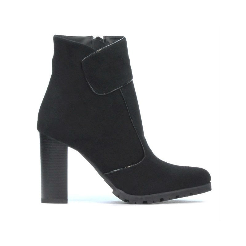 Stivaletti donna 1168 nero antilope