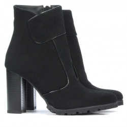 Stivaletti donna 1168 nero antilope