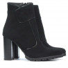 Stivaletti donna 1168 nero antilope