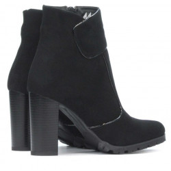 Stivaletti donna 1168 nero antilope