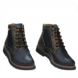 Stivaletti uomo 497 tuxon indaco+marrone