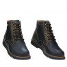 Stivaletti uomo 497 tuxon indaco+marrone