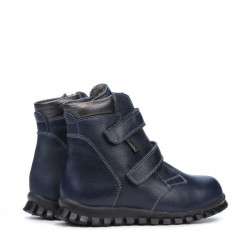 Stivaletti bambini piccoli 32c indaco combinato