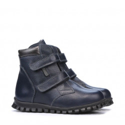Stivaletti bambini piccoli 32c indaco combinato