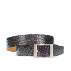 Cintura donna 02m croco camaleonte