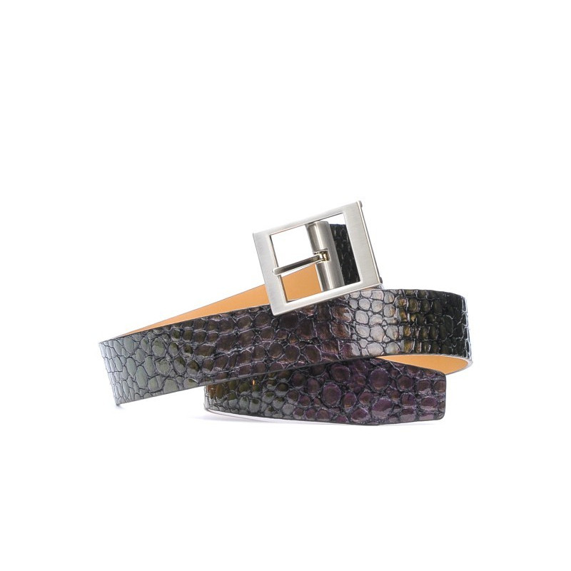 Cintura donna 02m croco camaleonte
