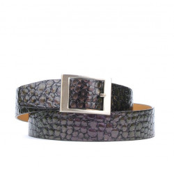 Cintura donna 02m croco camaleonte