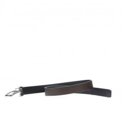 Cintura donna 02m bicolore cs nero+caffè