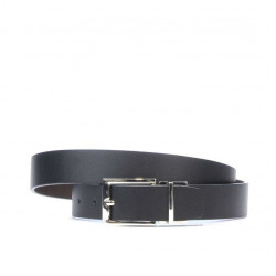 Cintura donna 02m bicolore cs nero+caffè
