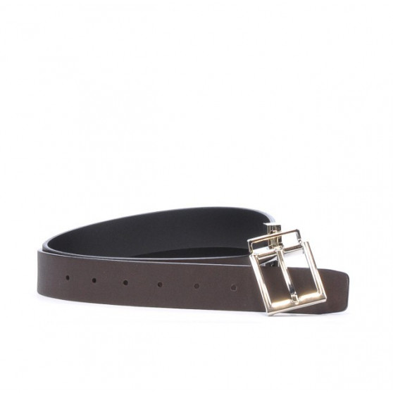 Cintura donna 02m bicolore cs nero+caffè