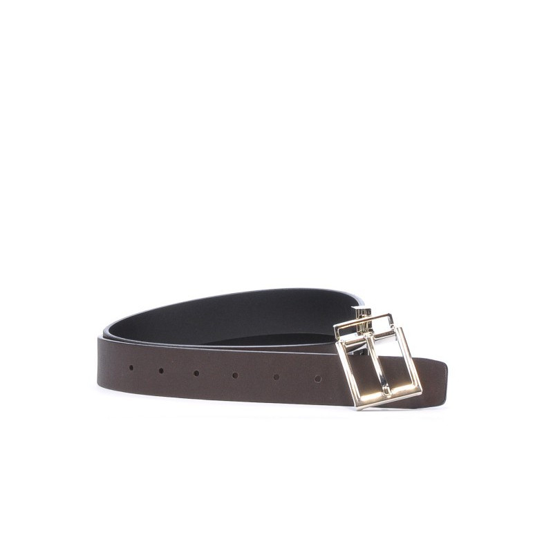 Cintura donna 02m bicolore cs nero+caffè