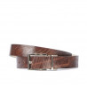 Cintura donna 02m bicolore cs a marrone+beige