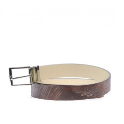 Cintura donna 02m bicolore cs a marrone+beige