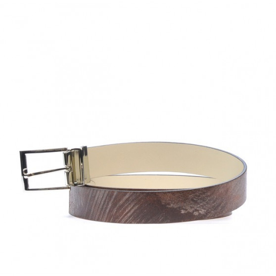 Cintura donna 02m bicolore cs a marrone+beige