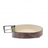 Cintura donna 02m bicolore cs a marrone+beige