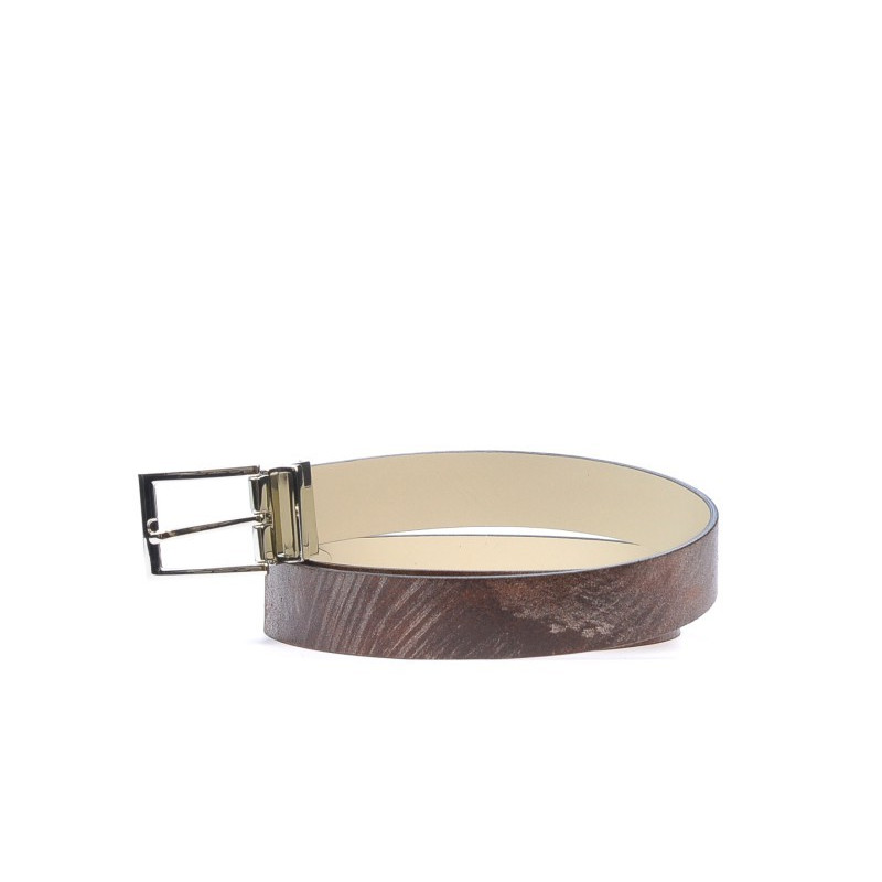 Cintura donna 02m bicolore cs a marrone+beige