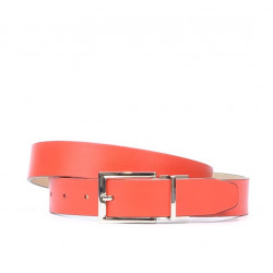 Cintura donna 02m bicolore cs rosso+beige