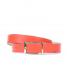 Cintura donna 02m bicolore cs rosso+beige