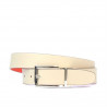 Cintura donna 02m bicolore cs rosso+beige