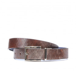 Cintura donna 02m bicolore cs marrone+blu