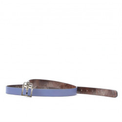 Cintura donna 02m bicolore cs marrone+blu