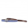 Cintura donna 02m bicolore cs marrone+blu