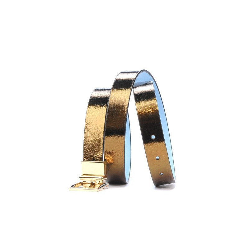 Cintura donna 02m bicolore cs rame+blu