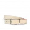 Cintura donna 02m bicolore cs marrone+beige