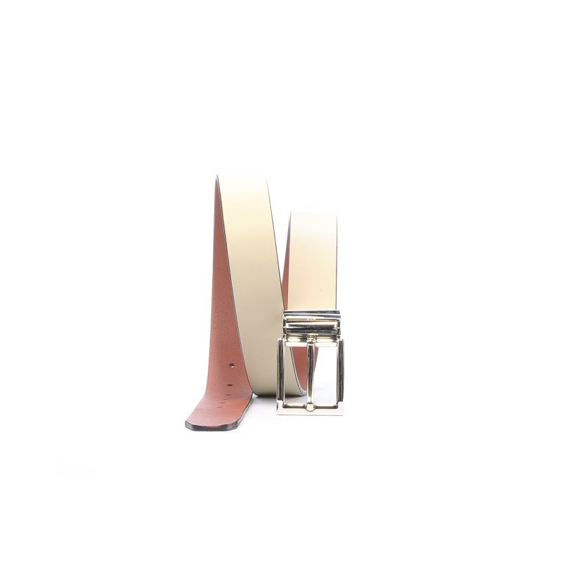 Cintura donna 02m bicolore cs marrone+beige