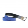 Cintura donna 02m bicolore cs coccodrillo indaco+blu