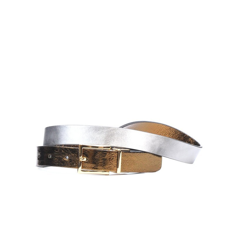 Cintura da donna 02m bicolore cs rame+argento