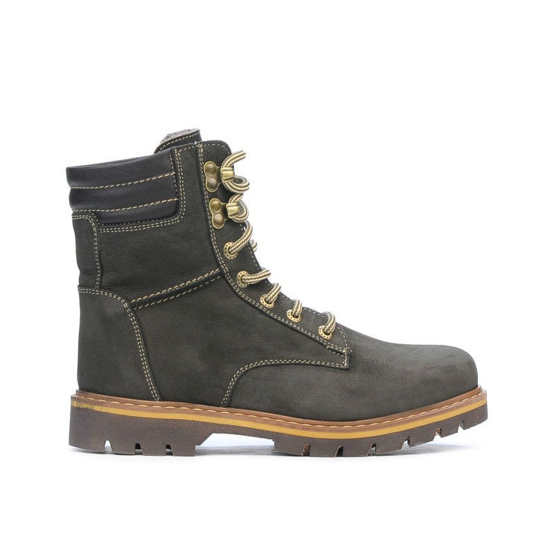 Stivaletti adolescenti 4003 bufo tdm (testa di moro)