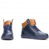Stivaletti uomo 4103 indaco+marrone